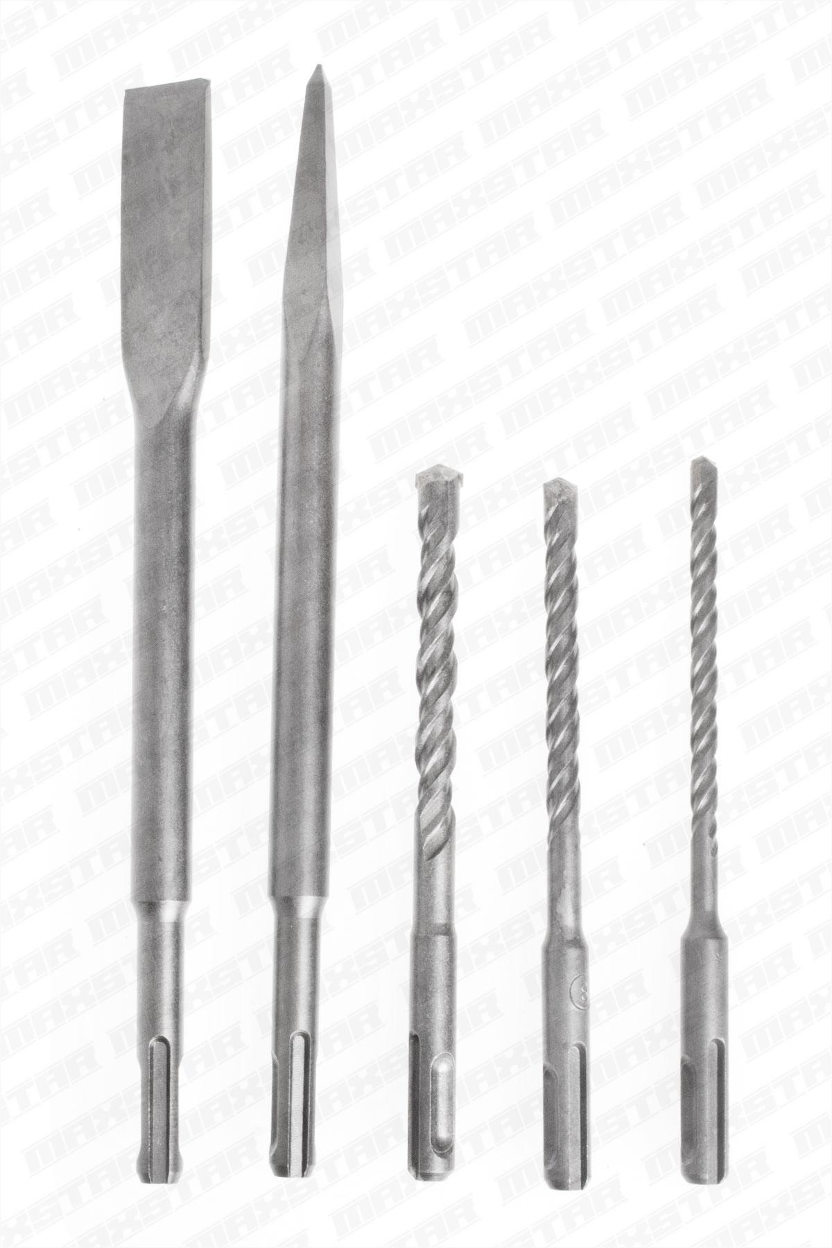 Maxstar Tools Profesyonel Kırıcı Delici 28mm 5.3ah Darbeli Matkap - Görsel 2