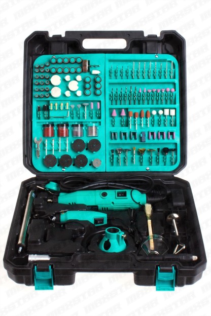 Maxstar Dev Set Gravür Oyma Makine Dremel Hobi Taşlama Zımpara Set - Görsel 2