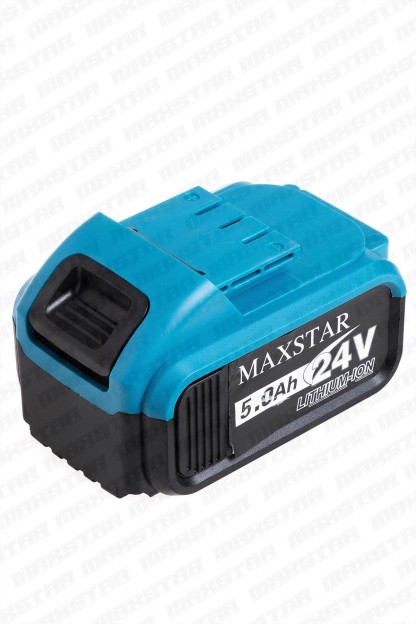 Maxstar 24V Lı-On Çift Akülü Şarjlı Matkap Vidalama + 23 Parça Set - Görsel 7