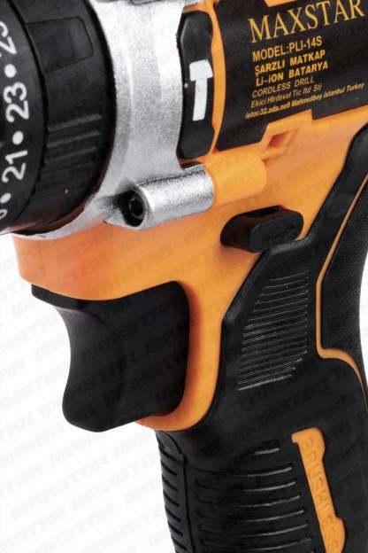 Maxstar 24V Lı-On Çift Akülü Şarjlı Matkap Vidalama + 23 Parça Set - Görsel 6