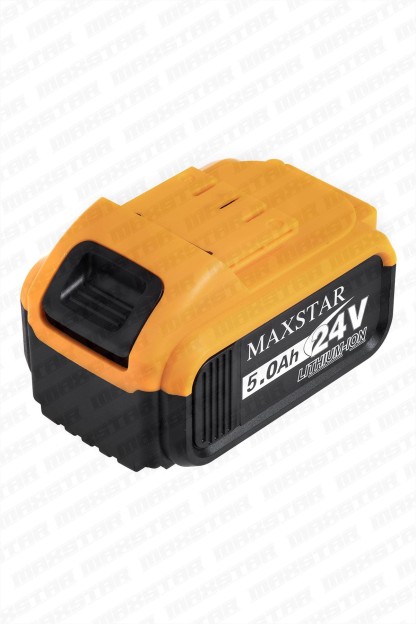 Maxstar 24V Lı-On Çift Akülü Şarjlı Matkap Vidalama + 23 Parça Set - Görsel 7