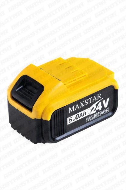 Maxstar 24V Lı-On Çift Akülü Şarjlı Matkap Vidalama + 23 Parça Set - Görsel 7