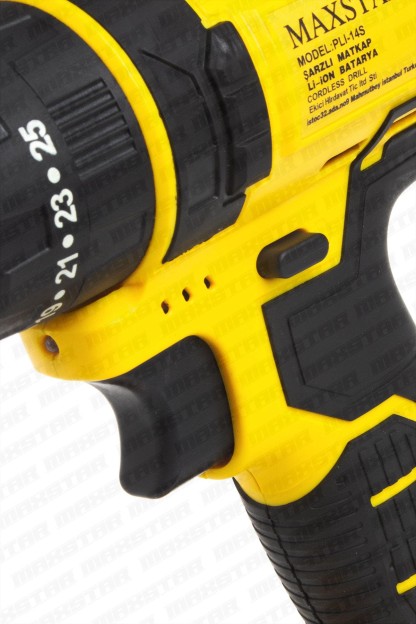 Maxstar 24V Lı-On Çift Akülü Şarjlı Matkap Vidalama Tam Set - Görsel 5