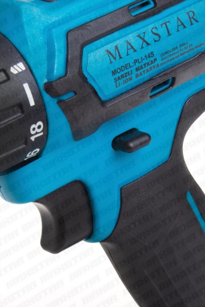 Maxstar 24V Lı-On Çift Akülü Şarjlı Matkap Vidalama + 23 Parça Set - Görsel 6