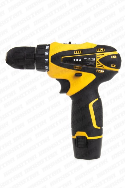 Maxstar 18V Lı-On Çift Akülü Şarjlı Matkap Vidalama - Görsel 3