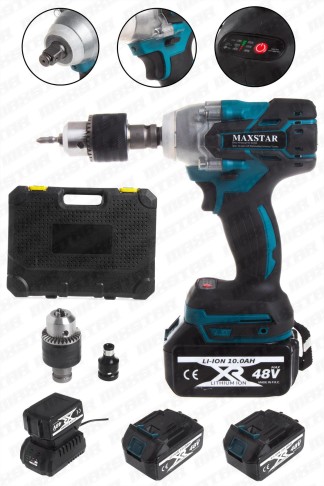 Maxstar 48V Akülü Torklu Somun Sökme Makinası