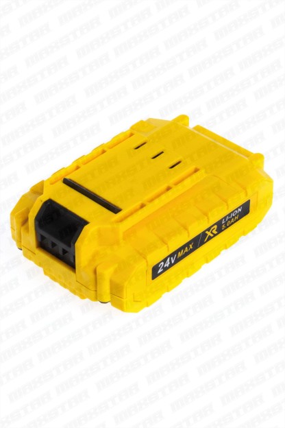 Maxstar 24V Lı-On Çift Akülü Şarjlı Matkap Vidalama + 23 Parça Set - Görsel 7