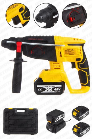 Maxstar Tools Akülü 48V Kırıcı Delici Matkap