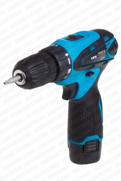 Maxstar 18V Lı-On Çift Akülü Şarjlı Matkap Vidalama - Görsel 3
