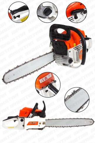 Maxstar Benzinli Testere 52CC / 38 Diş