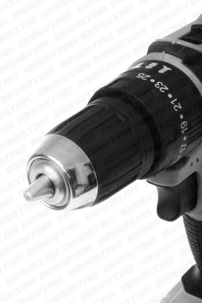 Maxstar 24V Lı-On Çift Akülü Şarjlı Matkap Vidalama Tam Set - Görsel 4