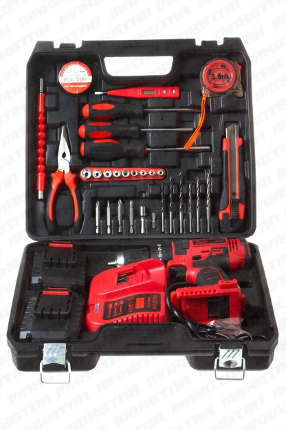 Maxstar 24V Lı-On Çift Akülü Şarjlı Matkap Vidalama Tam Set - Görsel 9