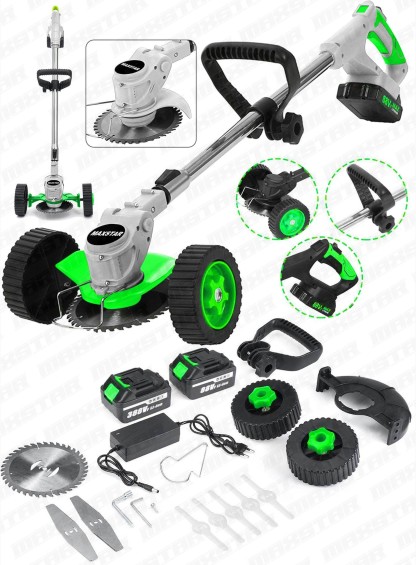 Maxstar 21V Şarjlı Çim Kesme Makinası - Görsel 4
